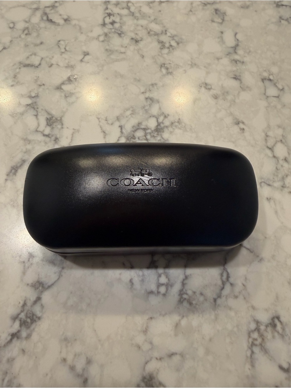 COACH Black Hard Sunglasses Case